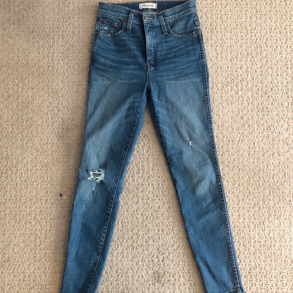 Madewell high waist jean